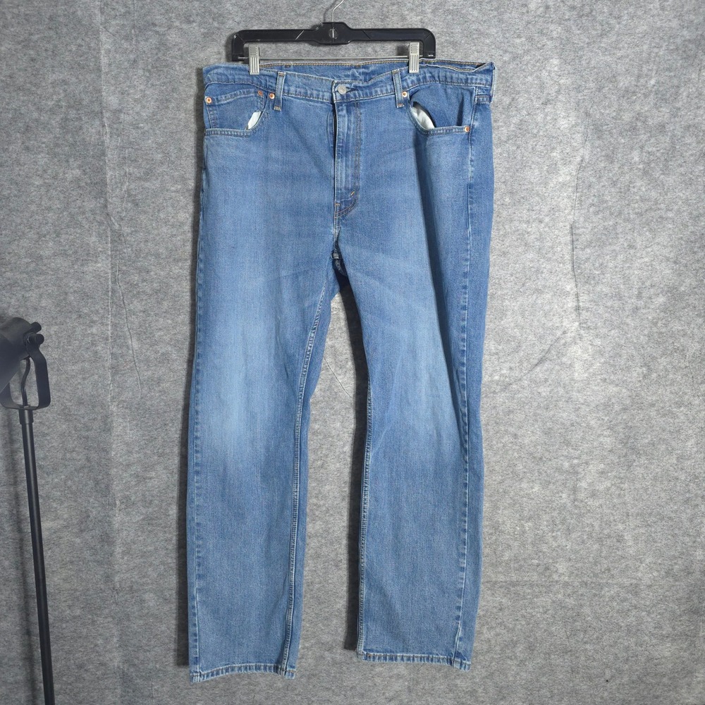 Levi's 559 Relaxed Straight Jeans Mens 40x32 Blue Medium Wash Denim Cotton Pant